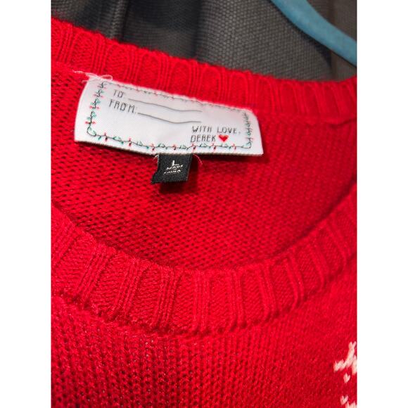 Ugly Christmas Sweater Xmas Size Large - Picture 2 of 3